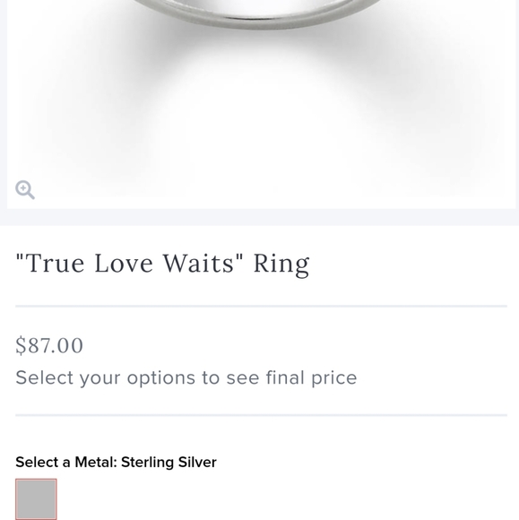 James Avery Jewelry True Love Waits James Avery Promise Ring Poshmark